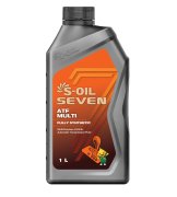 S-Oil E107987 Масло АКПП,ГУР синтетика   1л.