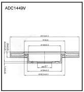 ALLIED NIPPON ADC1449V