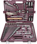 THORVIK TS142 Набор инструмента универсальный 1/4"", 3/8"" и 1/2""DR, 142 предмета