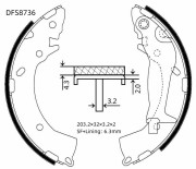 DOUBLE FORCE DFS8736