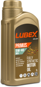 LUBEX L03413251201 Синт. мот.масло PRIMUS MV 5W-40 CF/SN A3/B4 (1л)