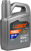 LUBEX L03413120405 Синт. мот.масло PRIMUS EC 5W-40 (5л)