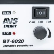 AVS A78867S Зарядное устройство для автомобильного аккумулятора AVS BT-6020 (7A) 6/12V