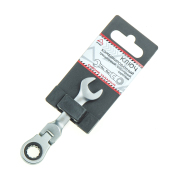 ARNEZI R1030710 Ключ комбинированный 10 мм трещоточный, шарнирный, короткий