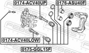 Febest 0175GGL15F Ремкомплект суппорта тормозного переднего