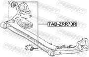 Febest TABZRR70R Сайлентблок задней балки