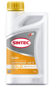 SINTEC 990557 Антифриз Gold G12+ жёлтый 1кг