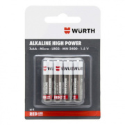 WURTH 08270012 Элемент питания ААА/LR03-1.5 V, алкалиновые