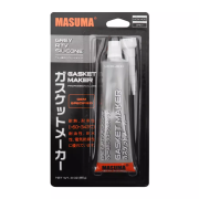Masuma MOX400 Герметик прокладка MASUMA (высокотемпературный силиконовый), серый, туба 85гр (1/12/144)