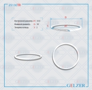 GELZER 25130TR Тефлоновое кольцо