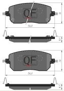 QUATTRO FRENI QF508502