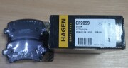 Sangsin brake GP2099 Колодки тормозные задние GP2099