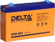 DELTA battery DTM607 Батарея аккумуляторная 7А/ч А 6В