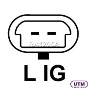 Utm RA1205A Регулятор генератора