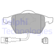 Delphi LP1525 Комплект тормозных колодок