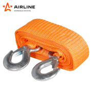 AIRLINE ATRS25 Трос буксировочный (лента) 2,5 т, 4 м, 2 крюка