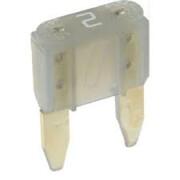 WURTH 520830002 Предохранитель автомобильный MINI-10,8X16,5MM, серый, 2 А