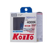 KOITO P0758W H8 12V 35W (70W) 4000K, упаковка 2 шт.