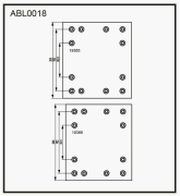 ALLIED NIPPON ABL0018 Накладки грузовые