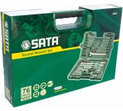 SATA 09519 Инструмент (набор)  76пр. Комбинированный (Metric) пласт.кор.