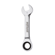 AV Steel AV315313 Ключ гаечный комбинированный трещоточный, хром-ванадиевая сталь, 13x13мм