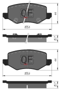 QUATTRO FRENI QF508602