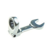 ARNEZI R1030715 Ключ комбинированный 15 мм трещоточный, шарнирный, короткий