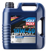 LIQUI MOLY 3934 LiquiMoly П/с. мот.масло Optimal Diesel 10W-40 CF B3 (4л)