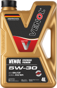 VENOL 232004 Масло моторное VENOL SYNTHESIS PREMIUM SN CF 5W30 синтетика 4л