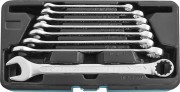 Jonnesway W84108S Набор ключей гаечных комбинированных с профилем SUPER TECH в кейсе, 8-19 мм, 8 предметов