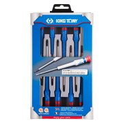 KING TONY 32118MR Набор прецизионных отверток, 8 предметов