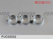FENOX FUC02032 Хомут червячный, оцинкованный 20-32 x 9 мм