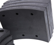 MEGAPOWER Automotive 35033012 Накладка тормозной колодки КАМАЗ-53215,65115 (13-) сверленая расточен.компл.8шт.с заклеп. MEGAPOWER
