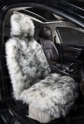 PSV 137682 Накидка из натурального меха/накидка из натуральной овчины PSV Jolly Extra Skin 140x50 бело-черный 1шт.