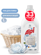 GraSS 125868 Концентрированное жидкое средство для стирки "ALPI white gel" (флакон 1 л)