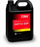 TRW PFB705SE Жидкость тормозная Brake Fluid Ultra DOT5.1 ESP 5 л