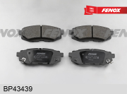 FENOX BP43439 КОЛОДКИ ТОРМОЗНЫЕ ДИСКОВЫЕ