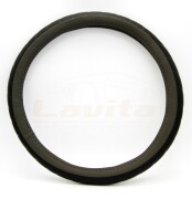 Lavita LA26238254M Оплётка на руль  M (37-39СМ), ПВХ, цв.Серый