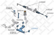 Stellox 5200348SX опора шаровая!Opel Vectra 96>