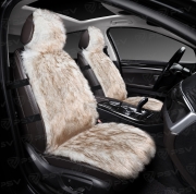 PSV 137730 Накидки в машину универсальные меховые PSV Mutton Extra FRONT (Бело-Коричневый), 1 штука