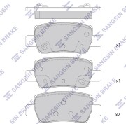 Sangsin brake SP4462