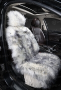 PSV 121835 Накидка из натурального меха/накидка из натуральной овчины PSV Jolly Extra Parts 140x50 бело-серый 1шт.