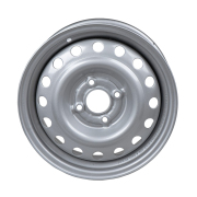 GANZ GRN14027 ДиCк штампованный 14x5.5 4x100/60.1 ET43 GRN14027 Silver RENAULT LOGAN