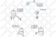 Stellox 2517028SX подушка ДВС задняя! Toyota Corolla ZZE120/ZZE121/ZZE122 01>
