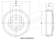 BAPCO BDR0454