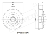 BAPCO BDR0673