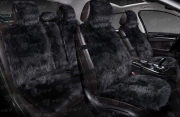PSV 137729 Накидки в машину универсальные меховые PSV Mutton Extra (Черный), комплект на весь салон
