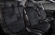 PSV 137791 Накидки в машину универсальные меховые PSV Wool (Черный), комплект на весь салон