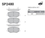 Sangsin brake SP2480