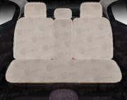 PSV 137776 Накидка на сиденье меховая универсальная PSV Fox Extra BACK (Бежевый), 1 штука, на заднее сиденье